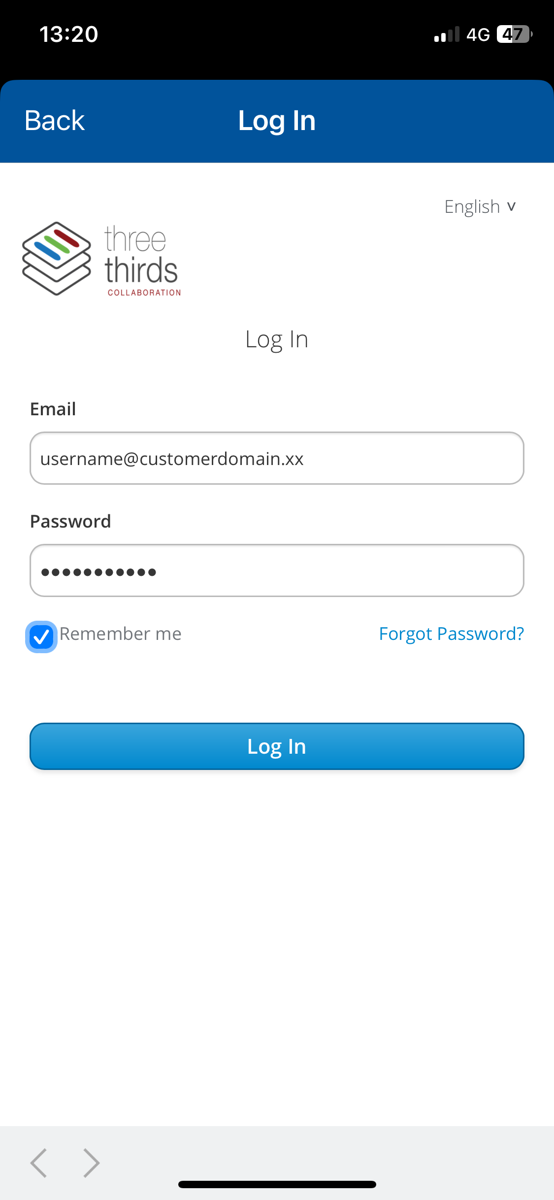 Log In